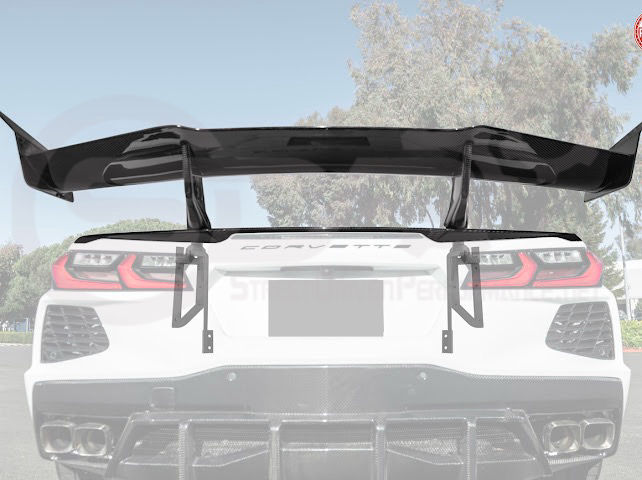 2020-UP CORVETTE C8 | ZR1 STYLE REAR WING SPOILER